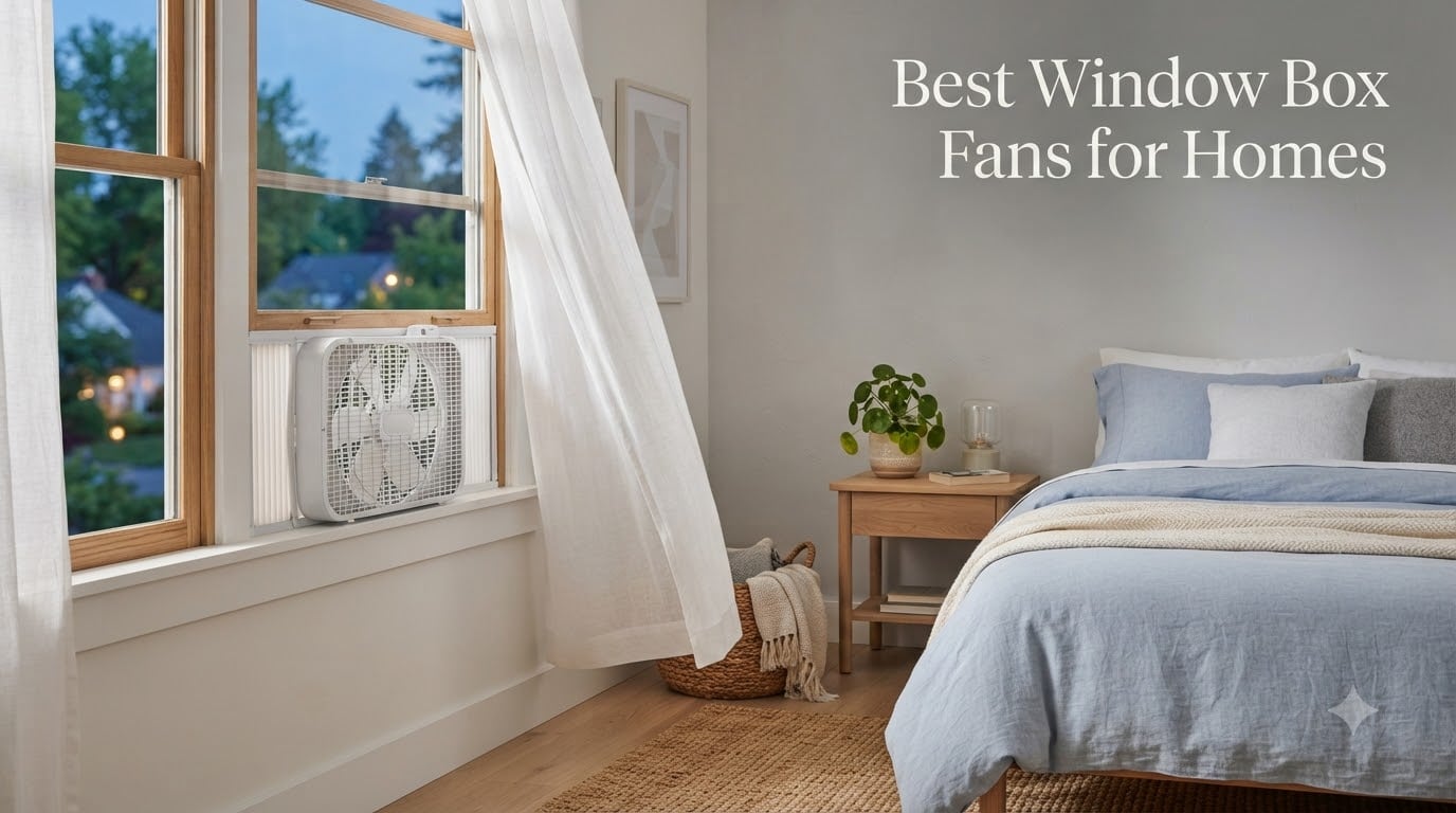 Best Window Box Fans for Homes
