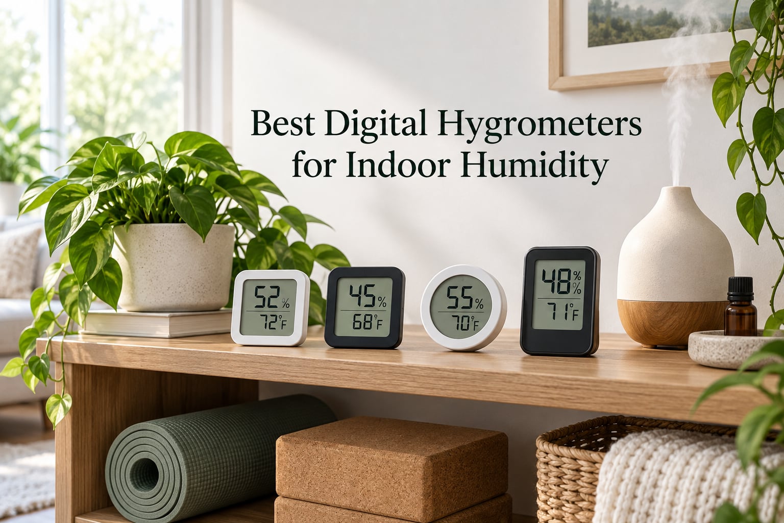 Best Digital Hygrometers for Indoor Humidity