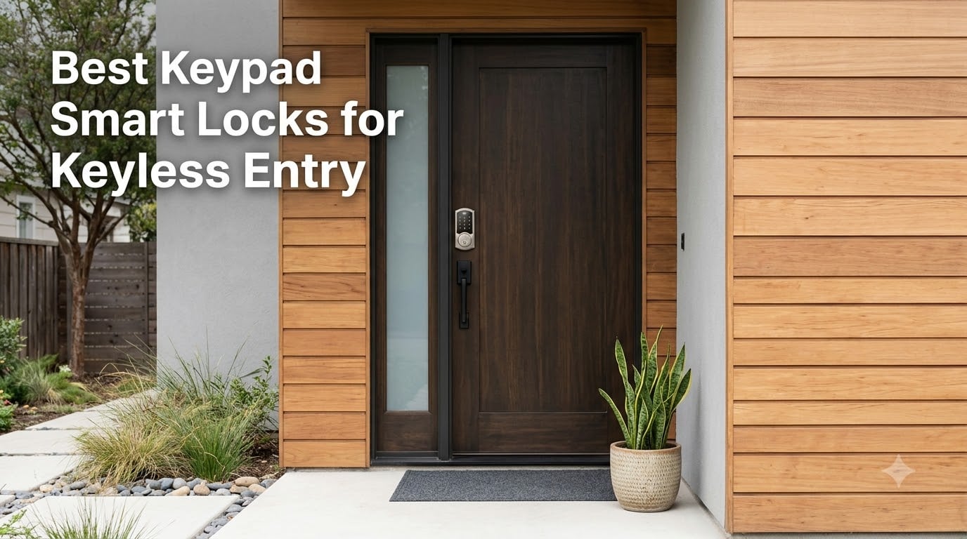 Best Keypad Smart Locks for Keyless Entry