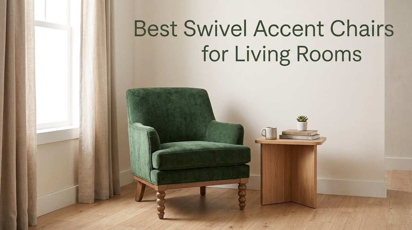 Best Swivel Accent Chairs for Living Rooms