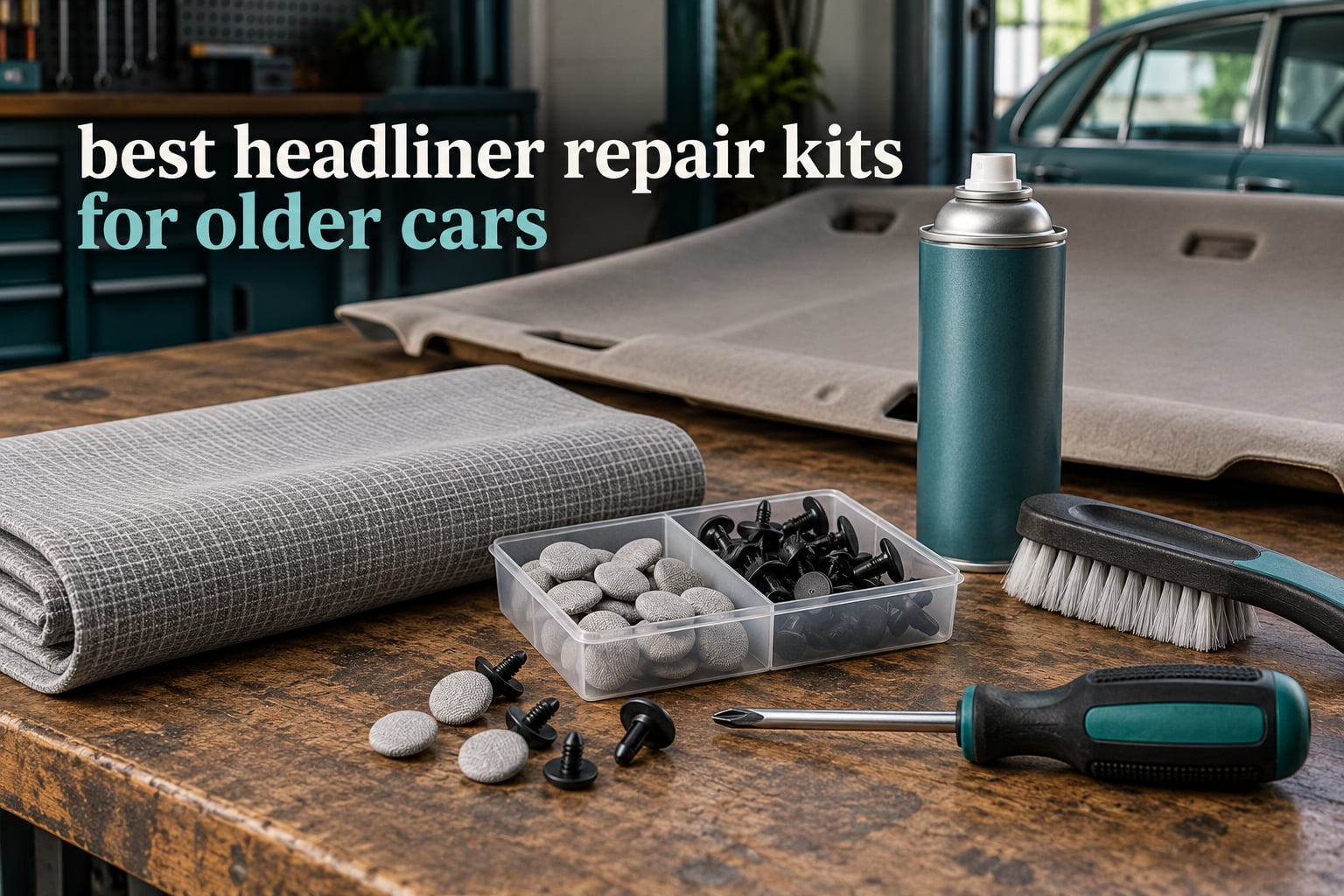 best headliner repair kits for older cars