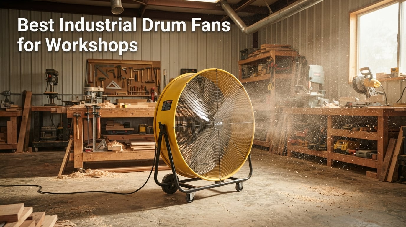 Best Industrial Drum Fans for Workshops