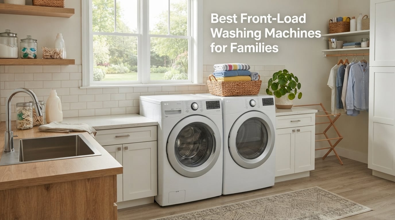 Best Front-Load Washing Machines for Families