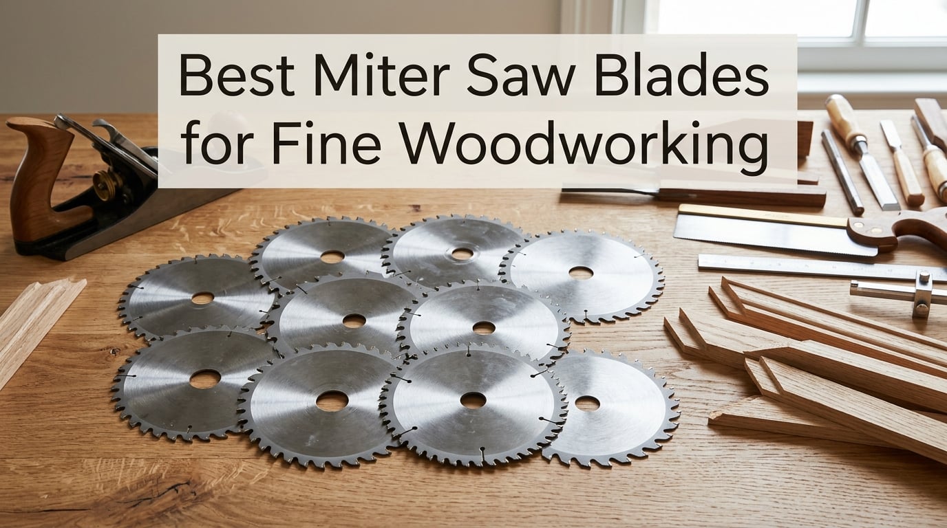 Best Miter Saw Blades for Fine Woodworking