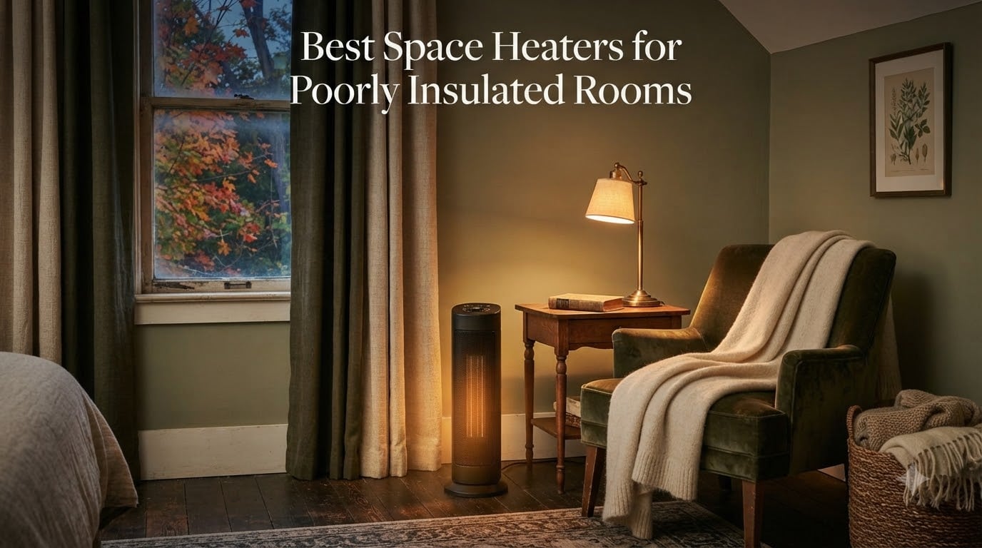 Best Space Heaters for Poorly Insulated Rooms
