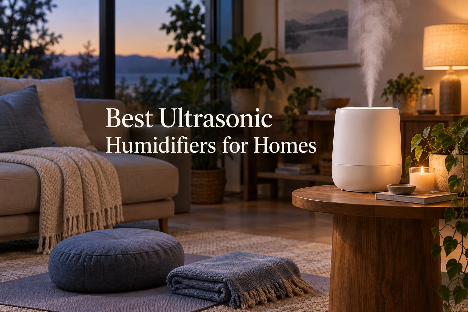 Best Ultrasonic Humidifiers for Homes