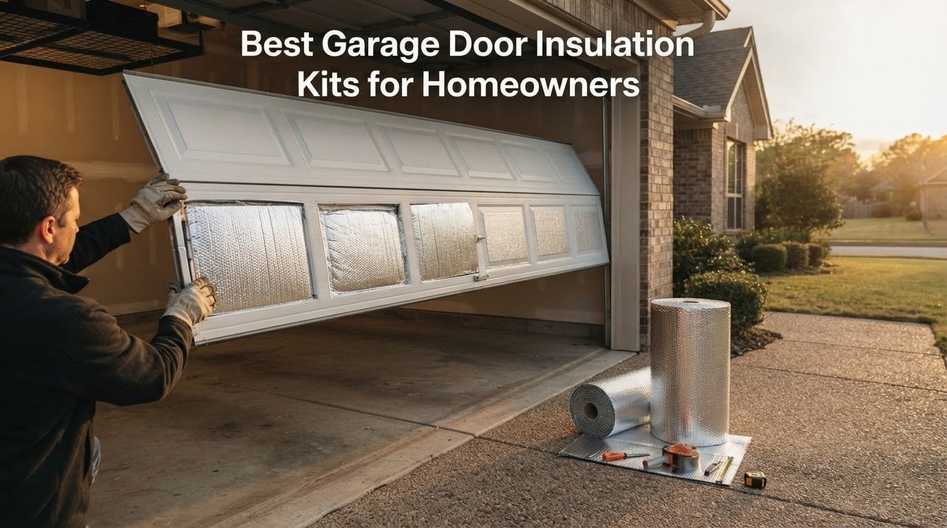 Best Garage Door Insulation Kits for Homeowners