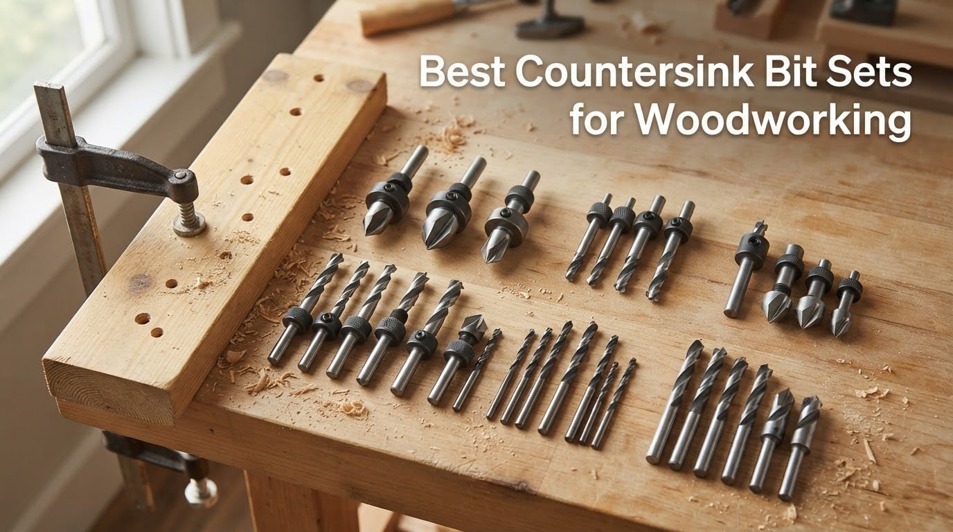 Best Countersink Bit Sets for Woodworking