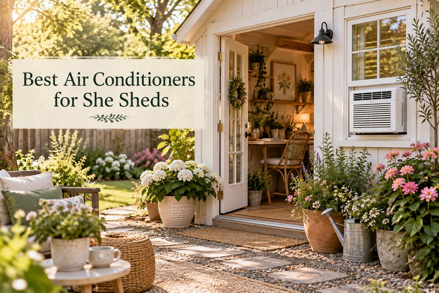 Best Air Conditioners for She Sheds