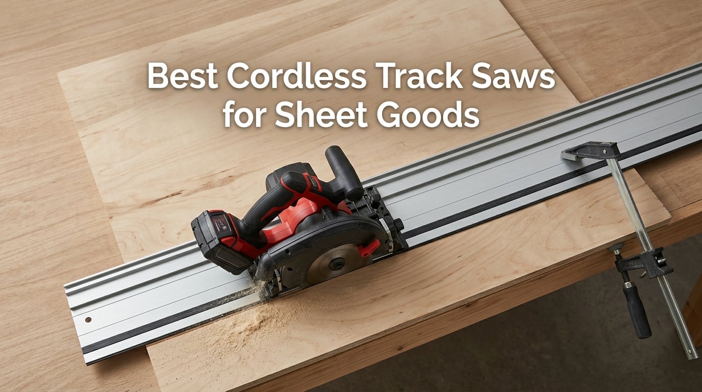 Best Cordless Track Saws for Sheet Goods