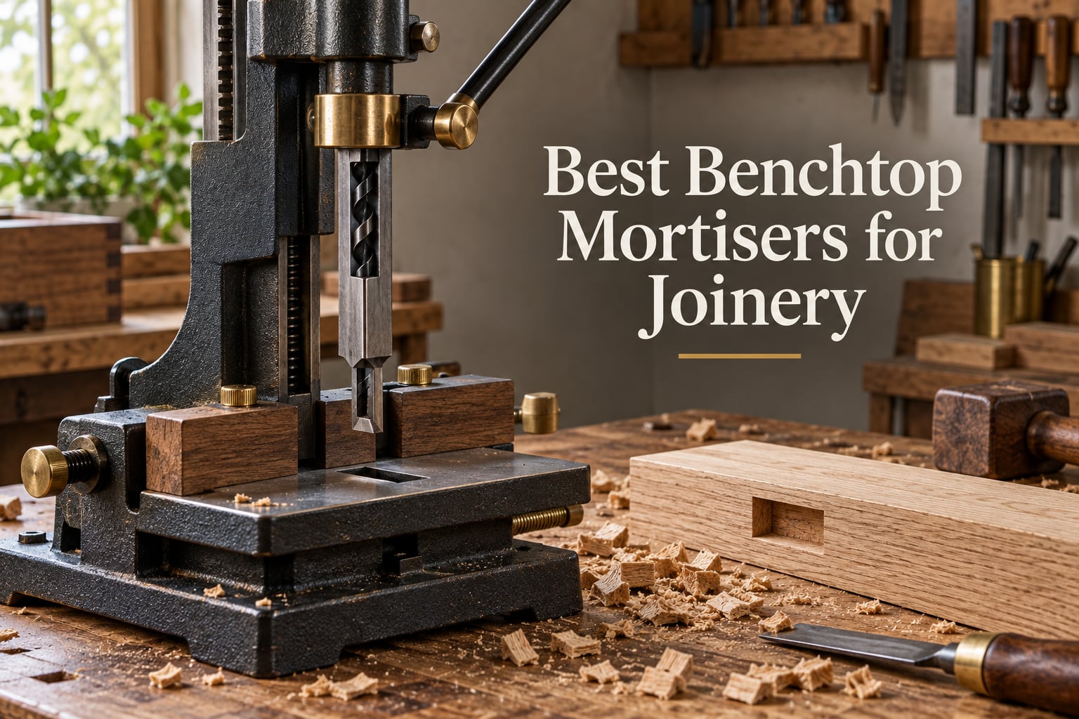 Best Benchtop Mortisers for Joinery