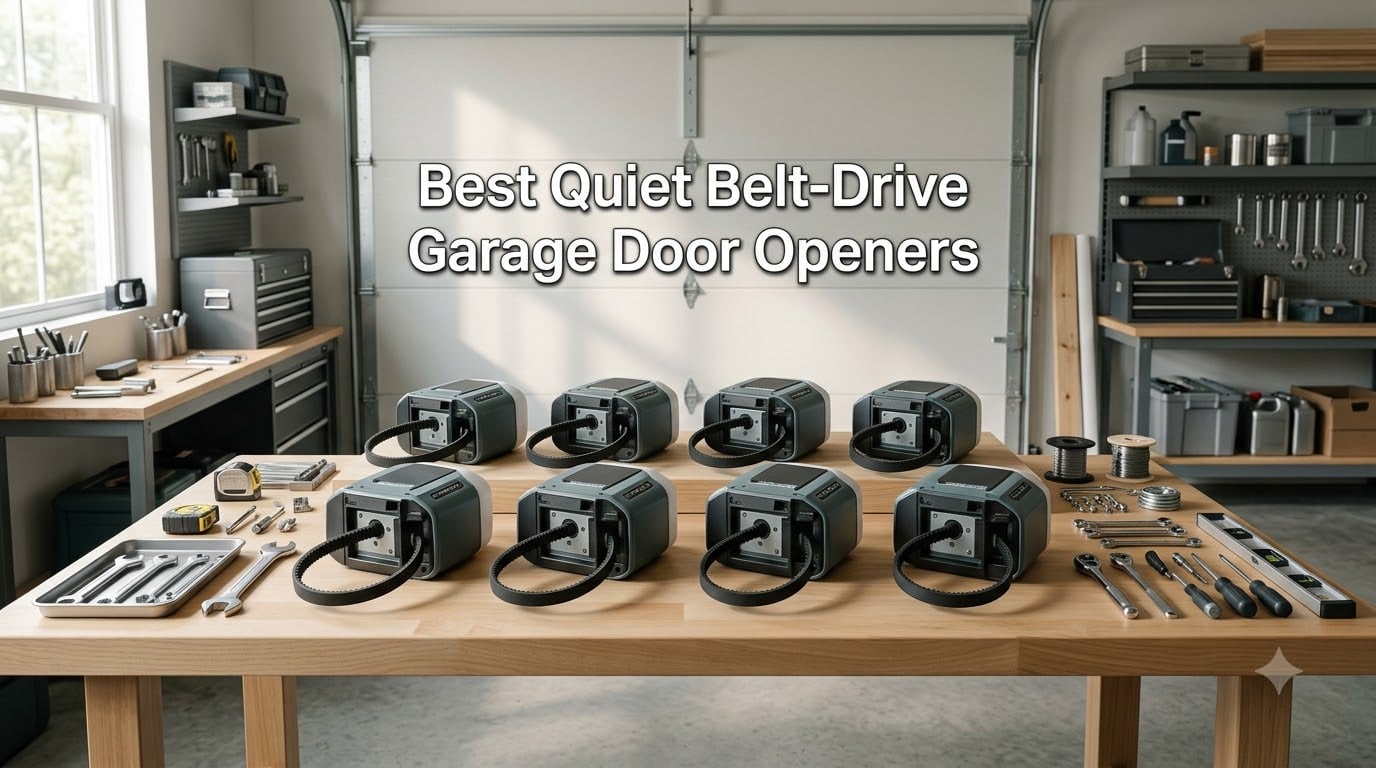 Best Quiet Belt-Drive Garage Door Openers