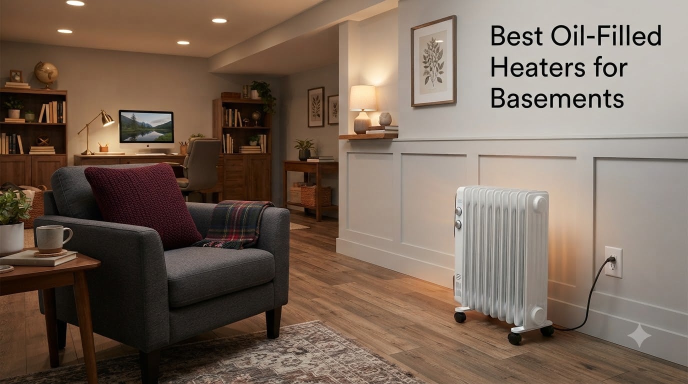 Best Oil-Filled Heaters for Basements