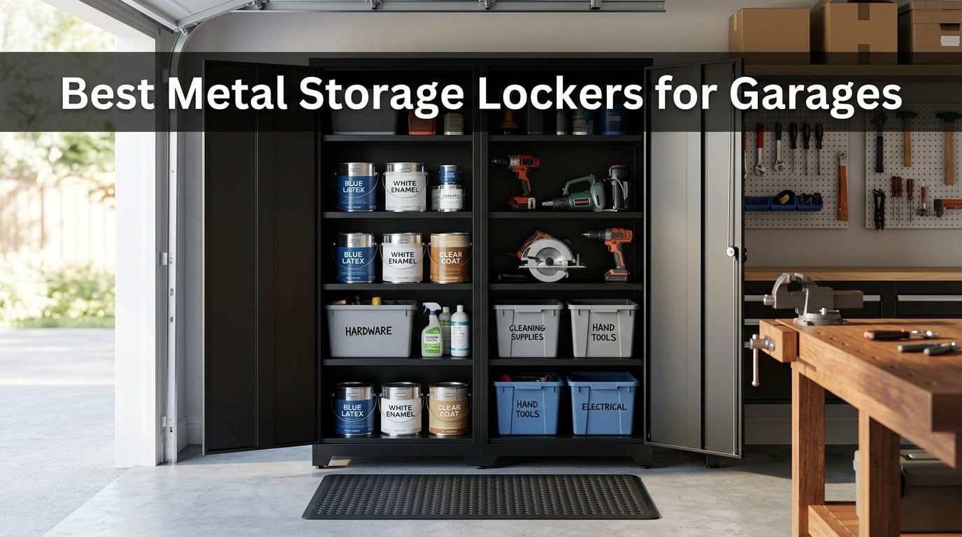 Best Metal Storage Lockers for Garages