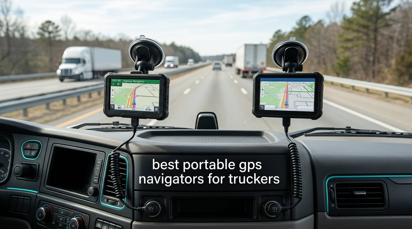 best portable gps navigators for truckers