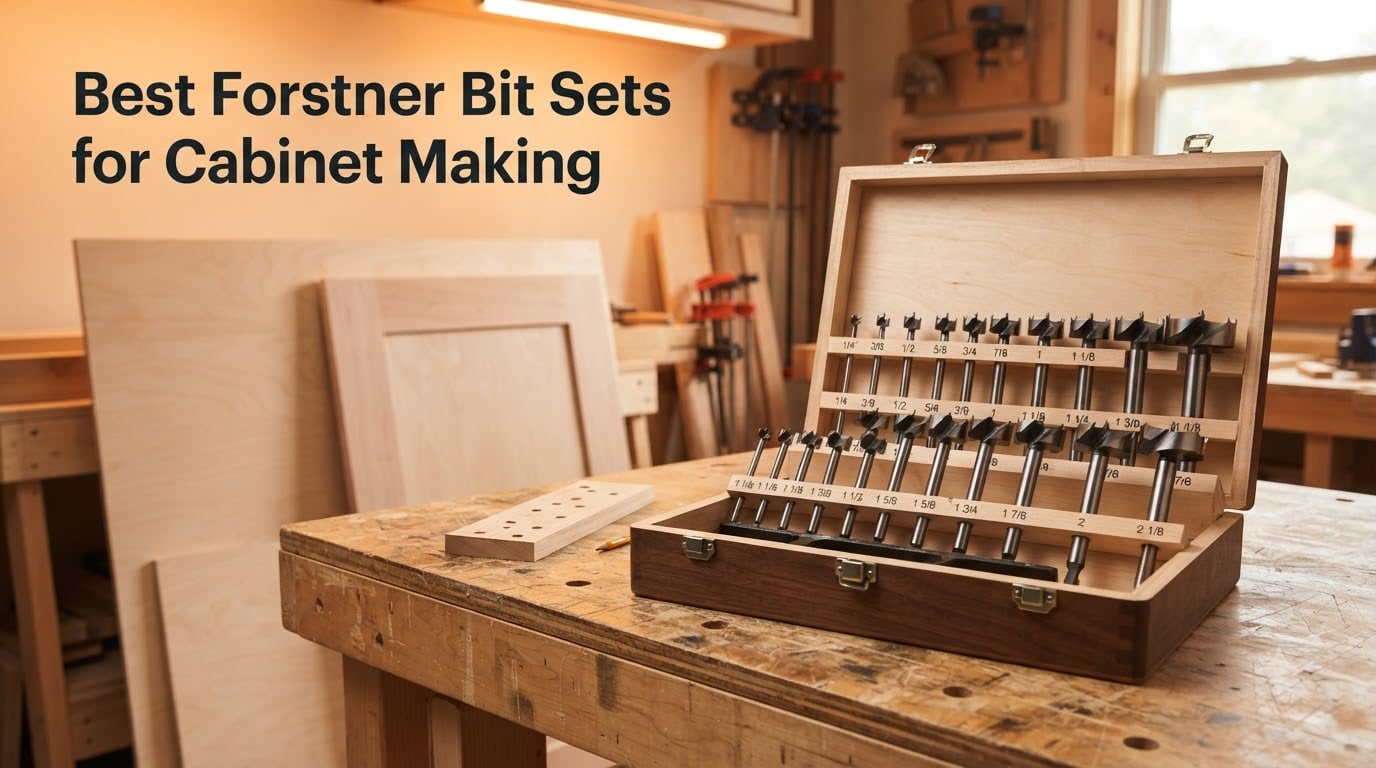 Best Forstner Bit Sets for Cabinet Making