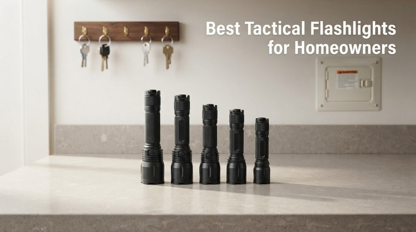 Best Tactical Flashlights for Homeowners