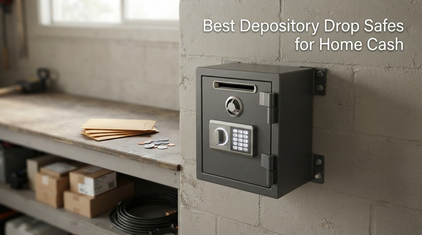 Best Depository Drop Safes for Home Cash