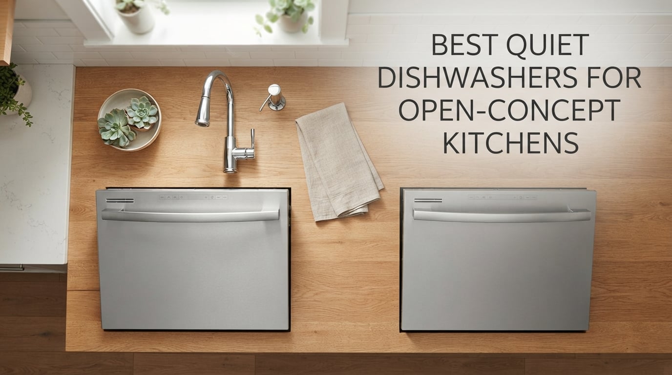 Best Quiet Dishwashers for Open-Concept Kitchens