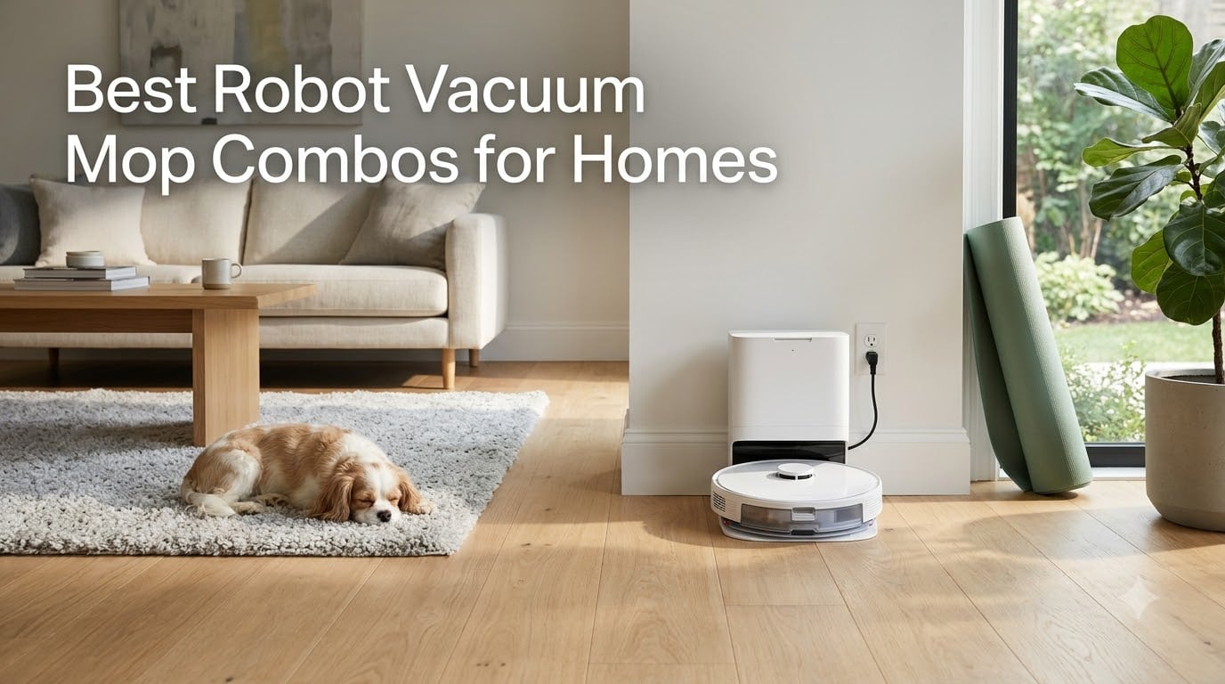 Best Robot Vacuum Mop Combos for Homes