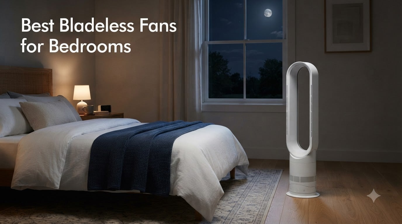 Best Bladeless Fans for Bedrooms