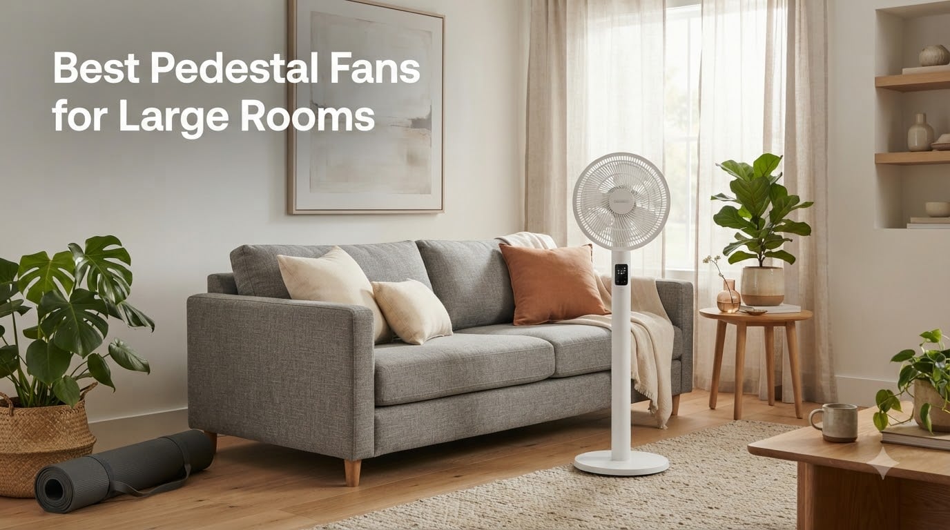 Best Pedestal Fans for Large Rooms
