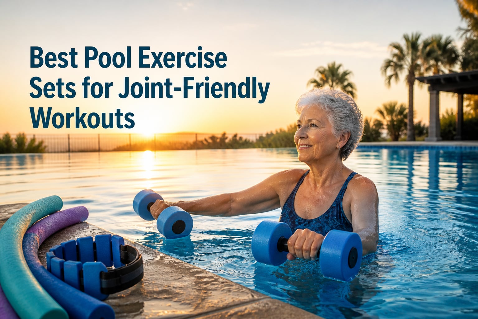 Best Pool Exercise Sets for Joint-Friendly Workouts