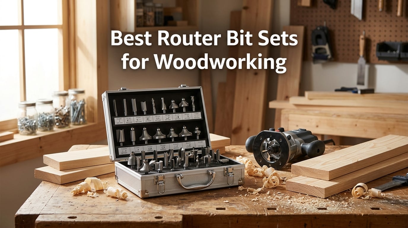 Best Router Bit Sets for Woodworking