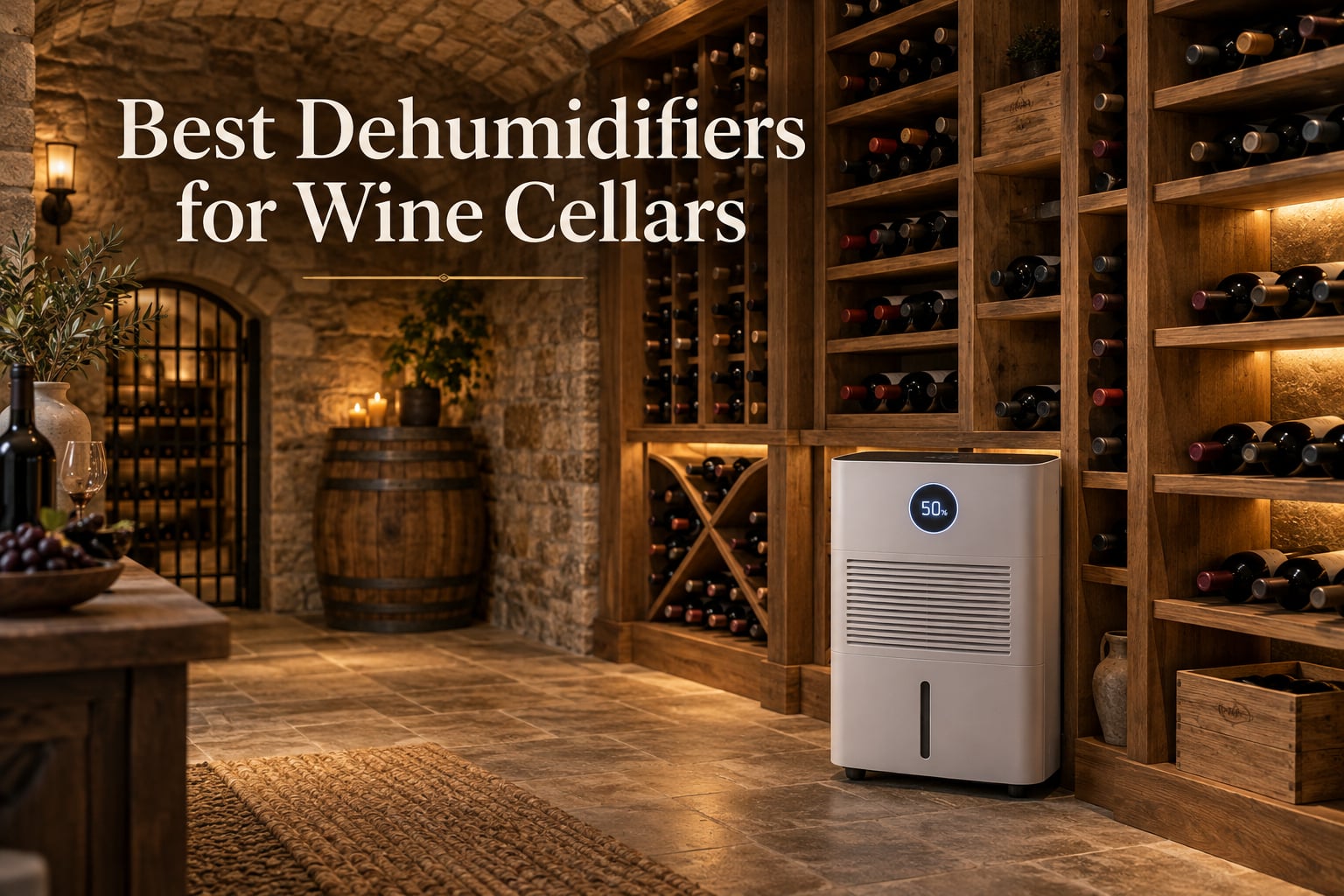 Best Dehumidifiers for Wine Cellars