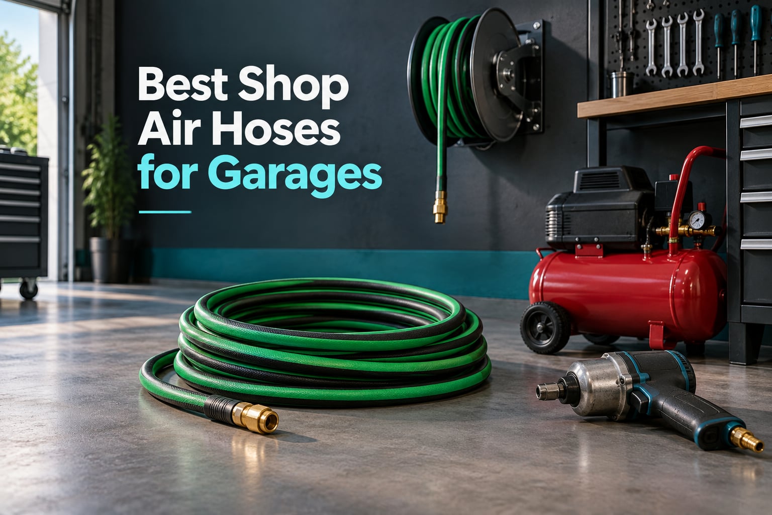 Best Shop Air Hoses for Garages