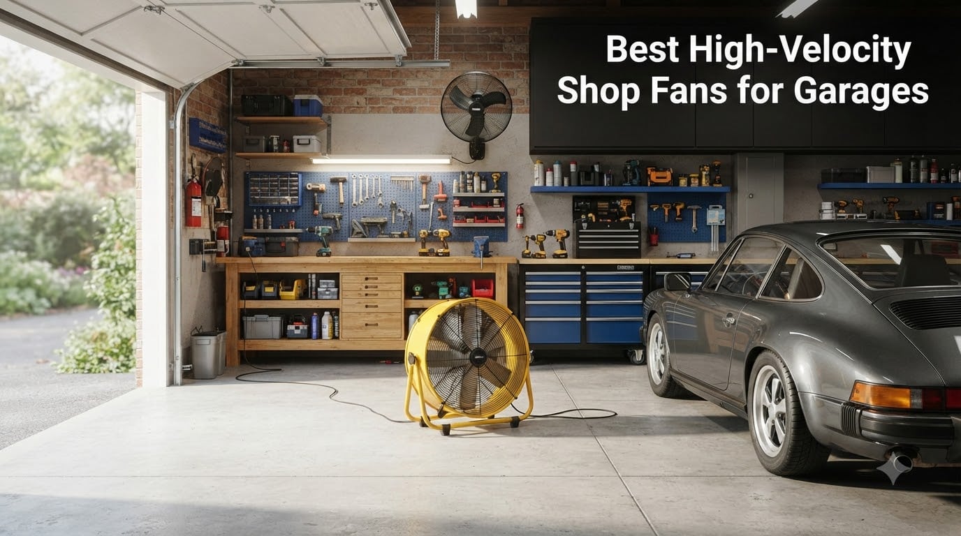 Best High-Velocity Shop Fans for Garages