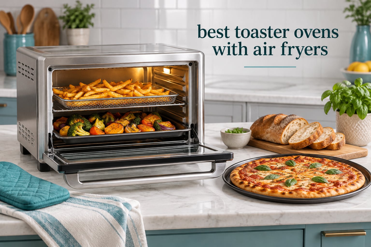 best toaster ovens with air fryers
