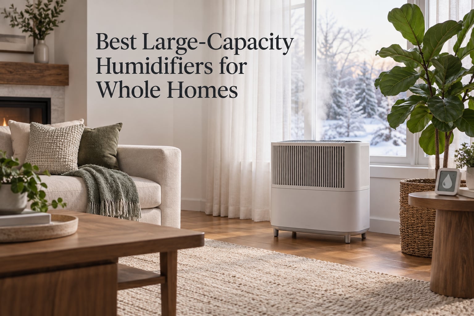 Best Large-Capacity Humidifiers for Whole Homes