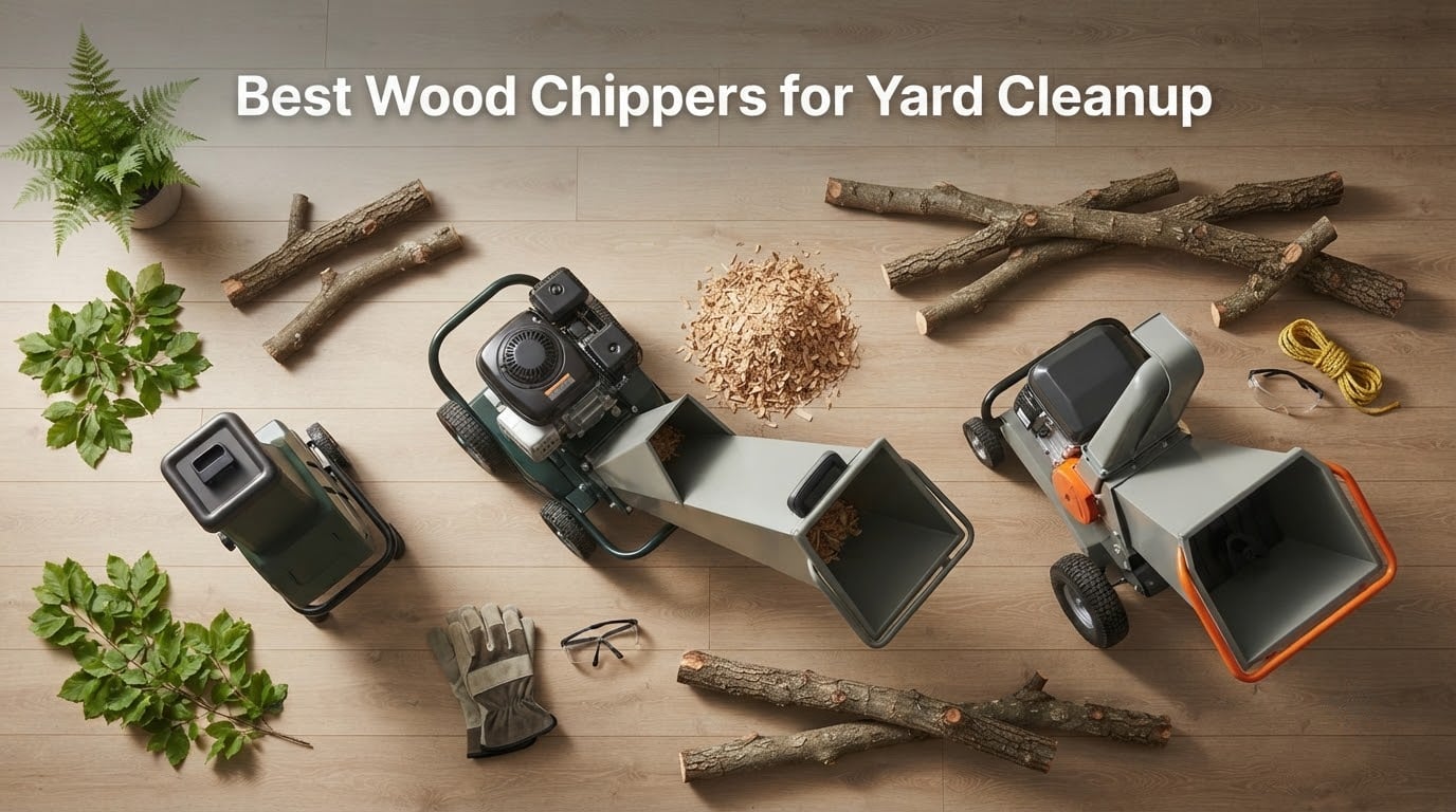 Best Wood Chippers for Yard Cleanup
