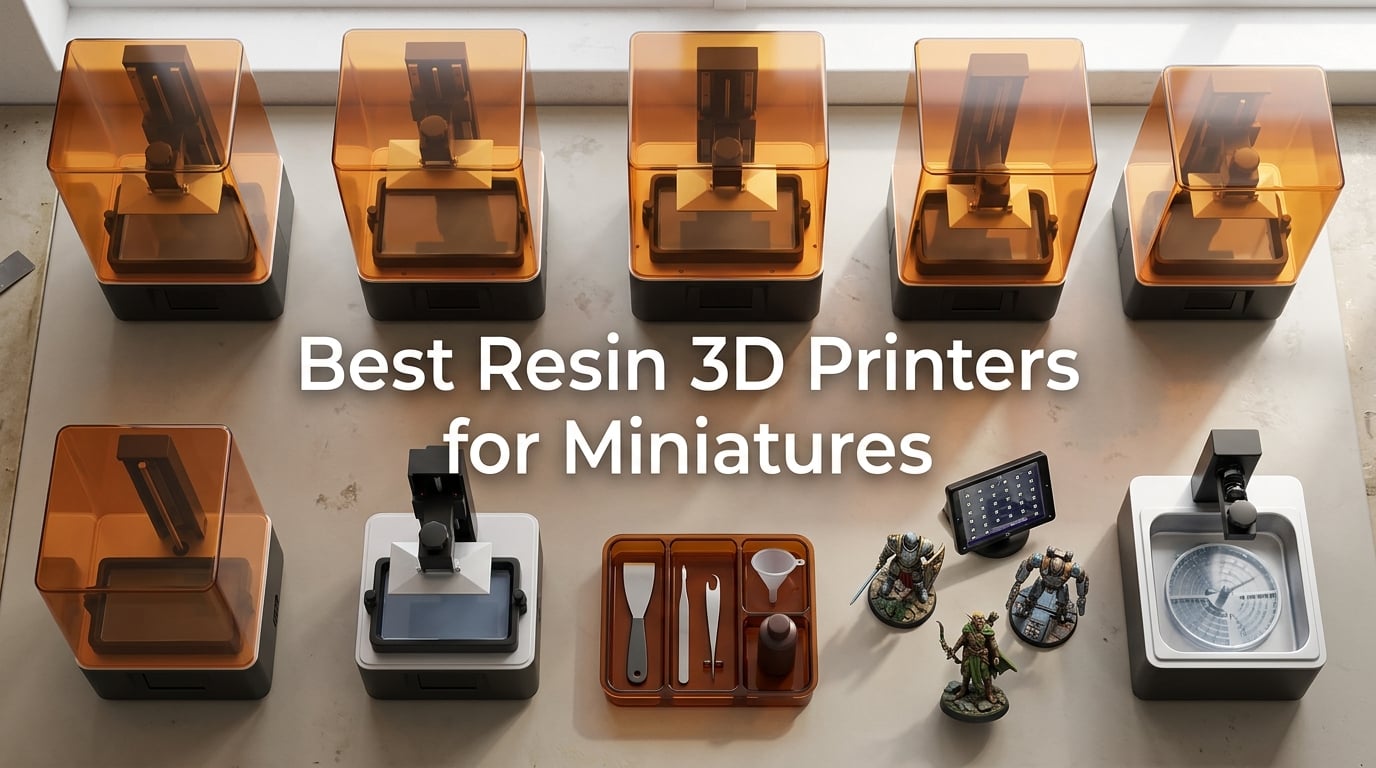 Best Resin 3D Printers for Miniatures