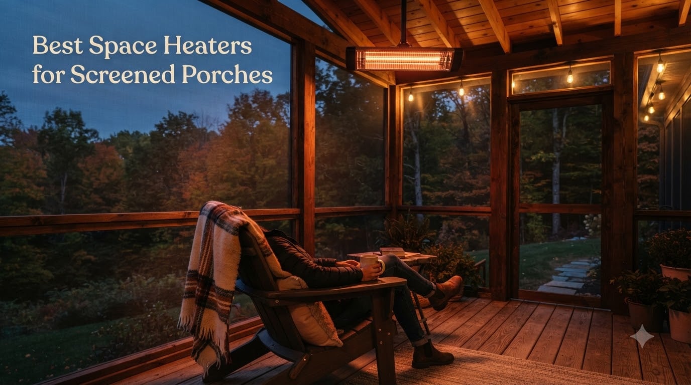 Best Space Heaters for Screened Porches