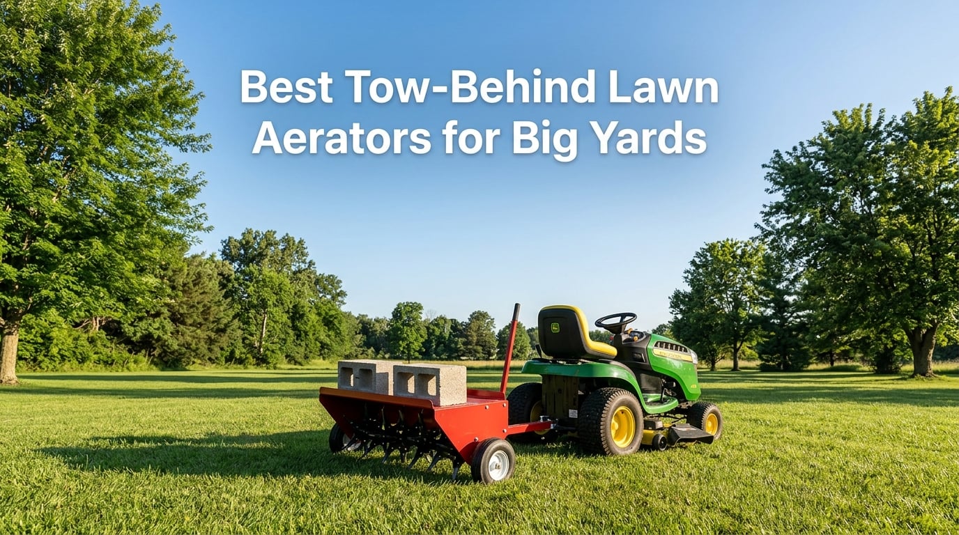 Best Tow-Behind Lawn Aerators for Big Yards