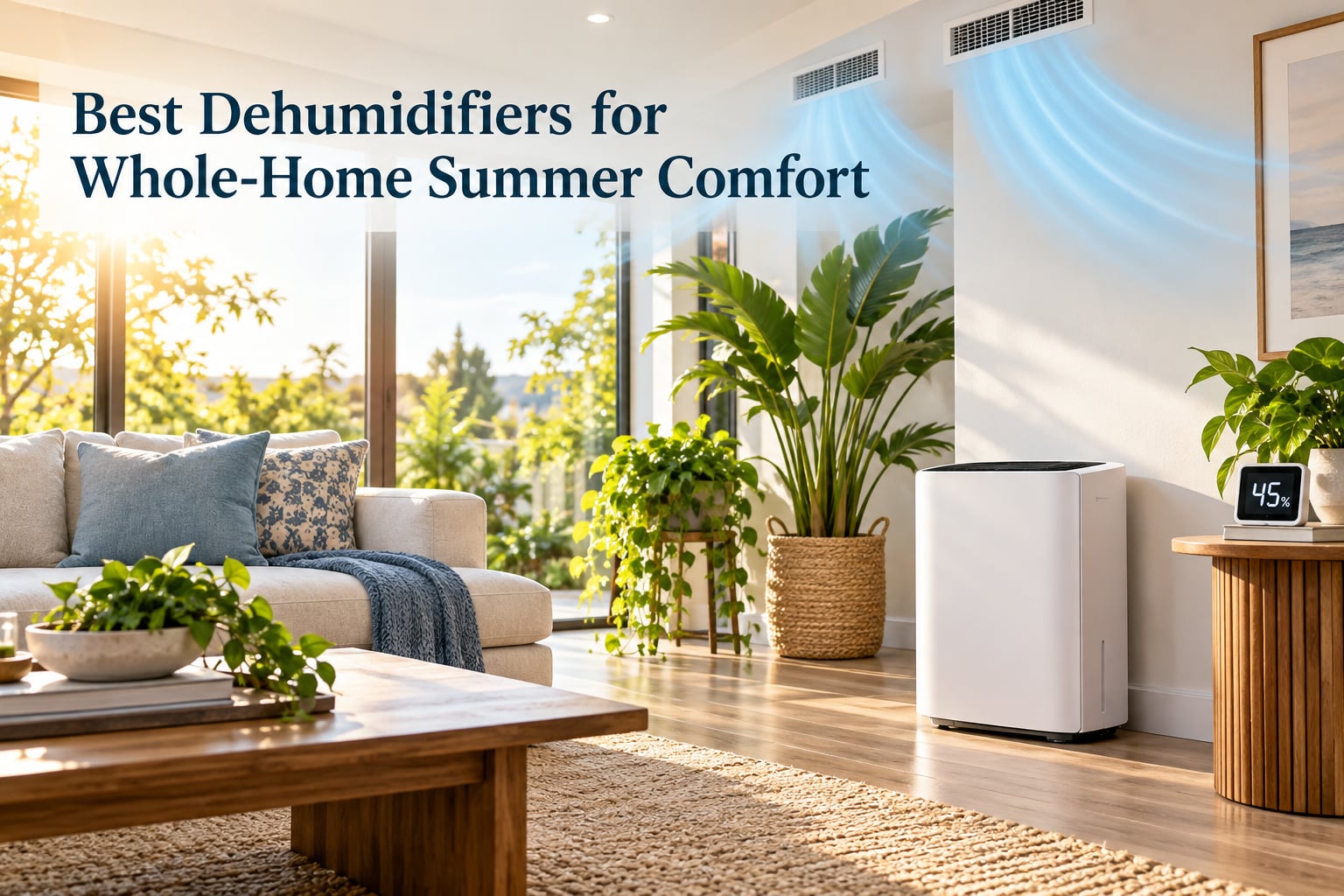 Best Dehumidifiers for Whole-Home Summer Comfort