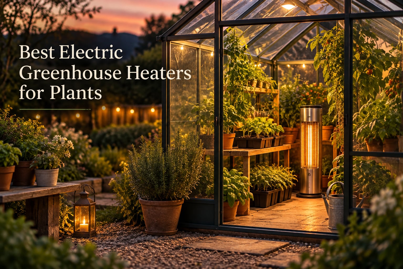 Best Electric Greenhouse Heaters for Plants