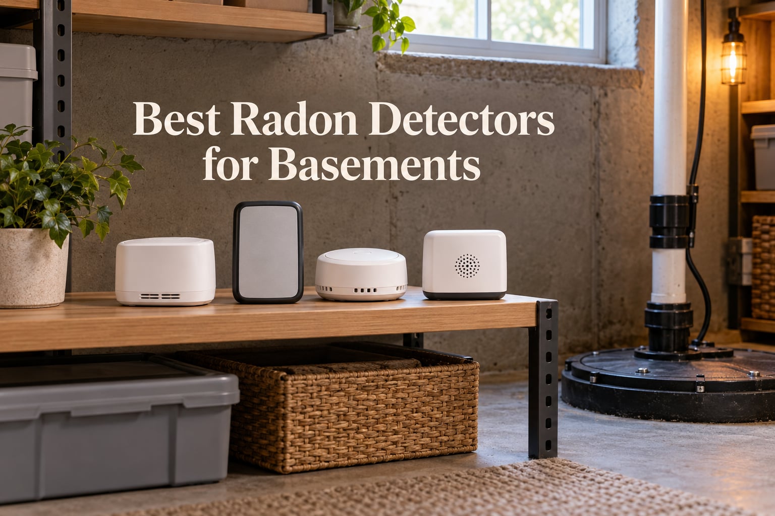 Best Radon Detectors for Basements