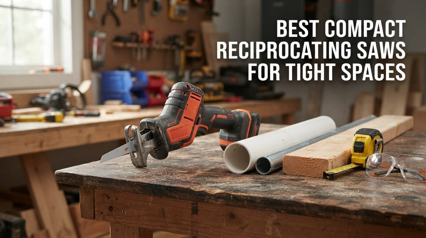Best Compact Reciprocating Saws for Tight Spaces