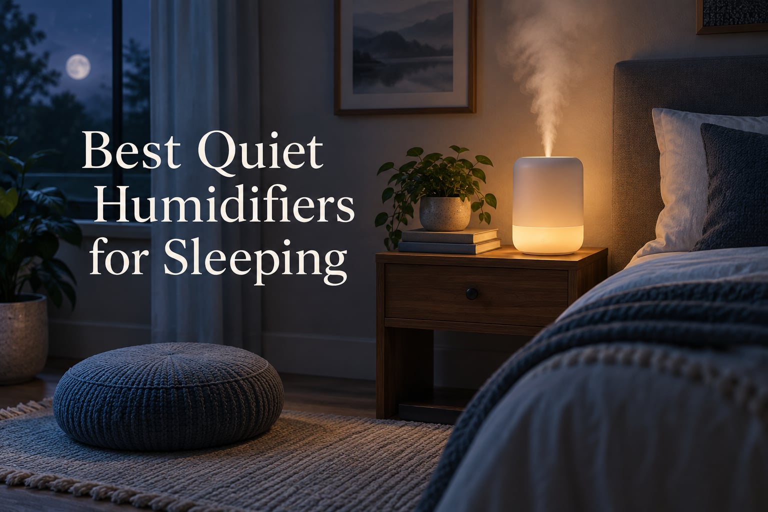 Best Quiet Humidifiers for Sleeping