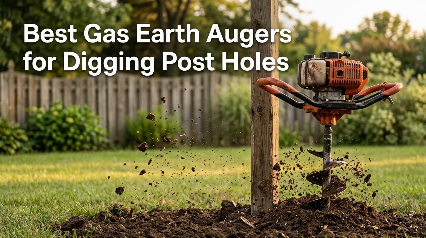 Best Gas Earth Augers for Digging Post Holes