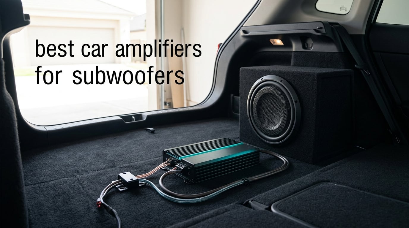 best car amplifiers for subwoofers