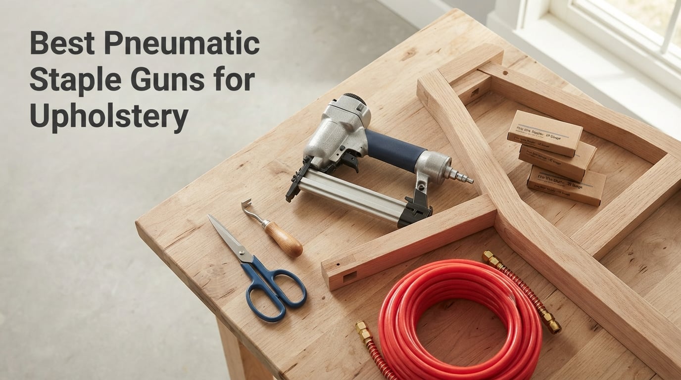 Best Pneumatic Staple Guns for Upholstery
