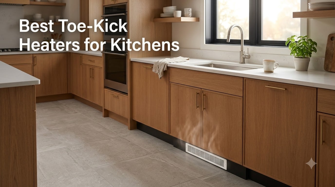 Best Toe-Kick Heaters for Kitchens