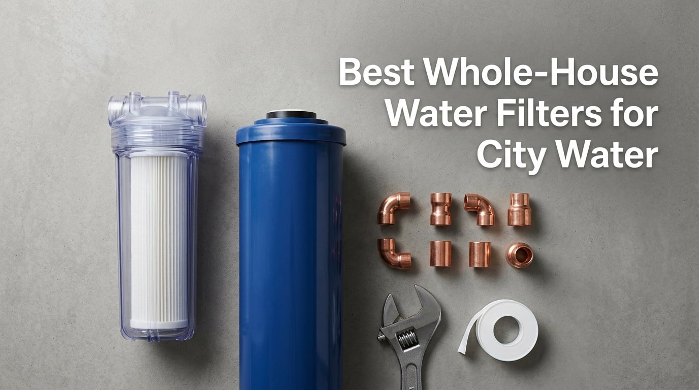 Best Whole-House Water Filters for City Water