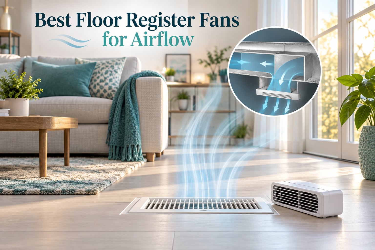 Best Floor Register Fans for Airflow