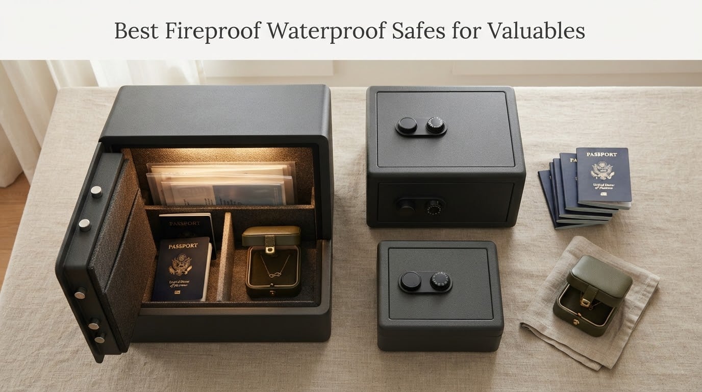 Best Fireproof Waterproof Safes for Valuables
