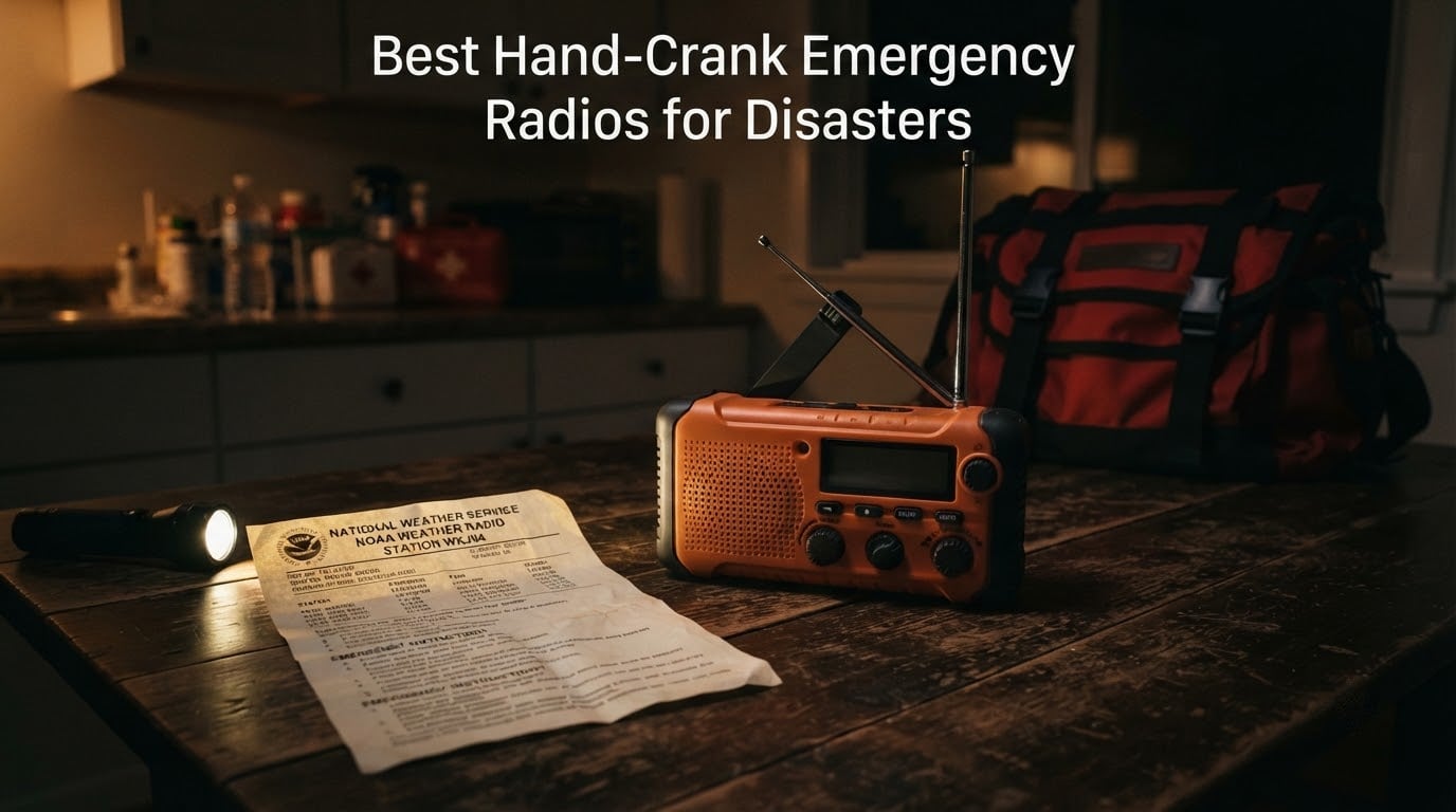 Best Hand-Crank Emergency Radios for Disasters